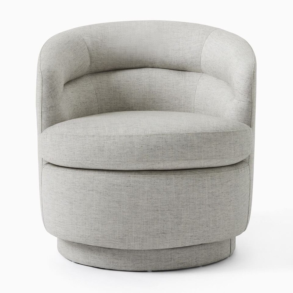 Viv Swivel Chair West Elm UK